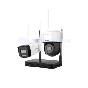 4MP H.265 One bullet + One PTDome WIFI NVS KIT - MODEL NKS424W03H