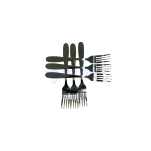 6PIECES ROUND FORK