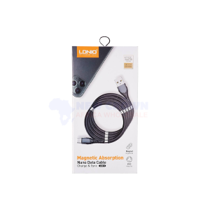 LDNIO MAGNETIC ABSORPTION IPHONE UBS CHARGING DATA CABLE