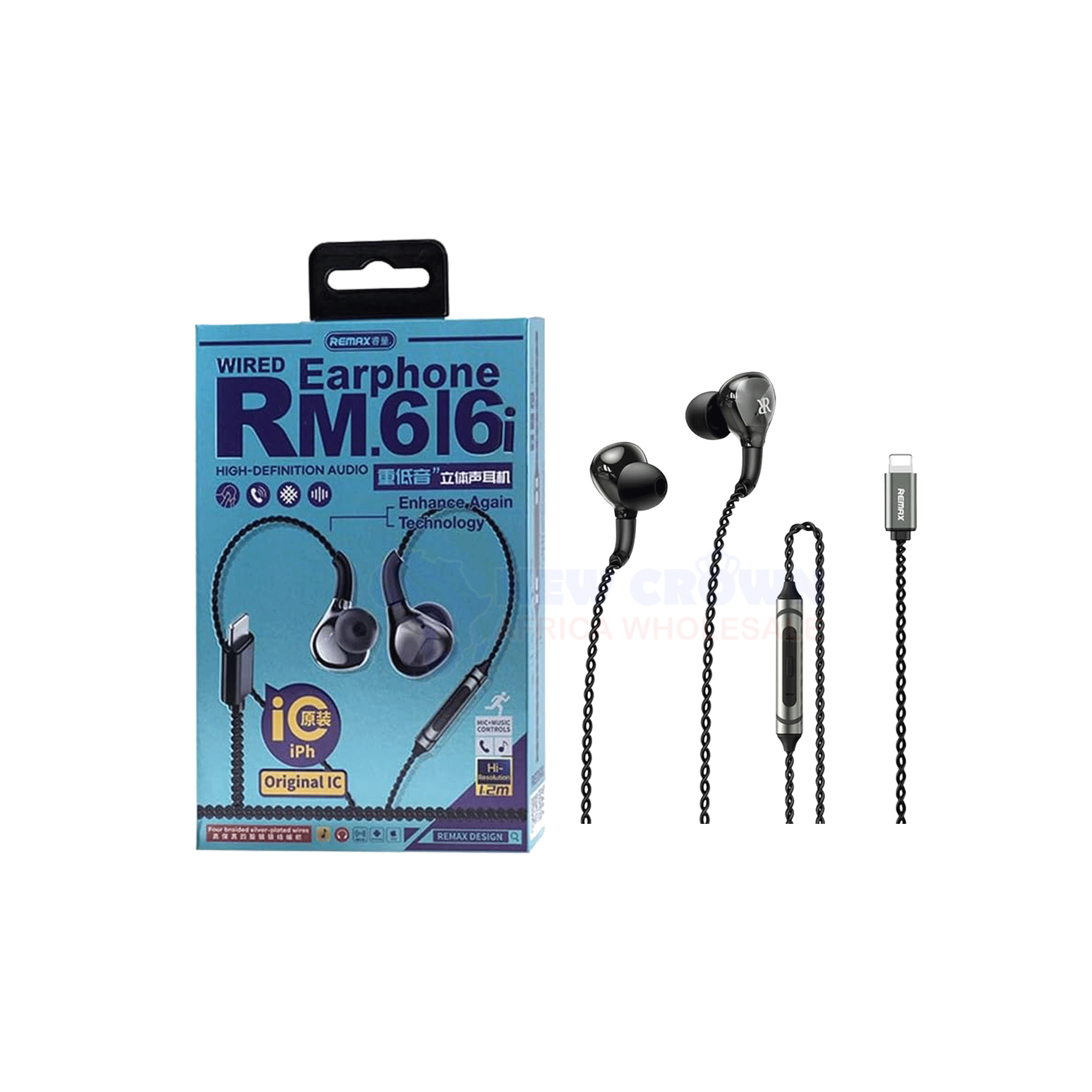 REMAX-WIRED-EARPHONE-LIGHTNING---MODEL-RM.616i