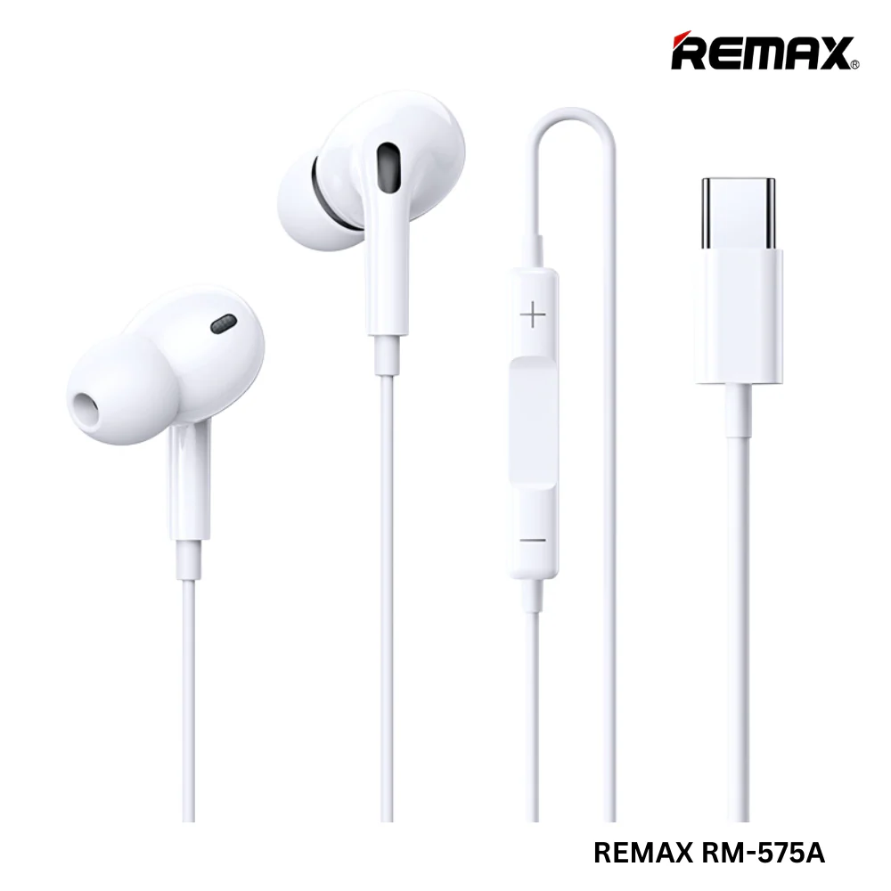 REMAX-WIRED-EARPHONE-TYPE-C---MODEL-RM-575A - Image 3