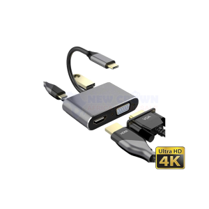 USB TO HUB - PD-HDTV-VGA-USB 4 IN 1